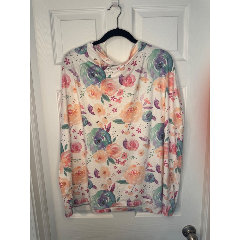 Copper Pearl Floral Multi Use Cover Watercolor Floral Watercolor